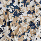 Abstract Floral Printed Fabric Wholesale Online